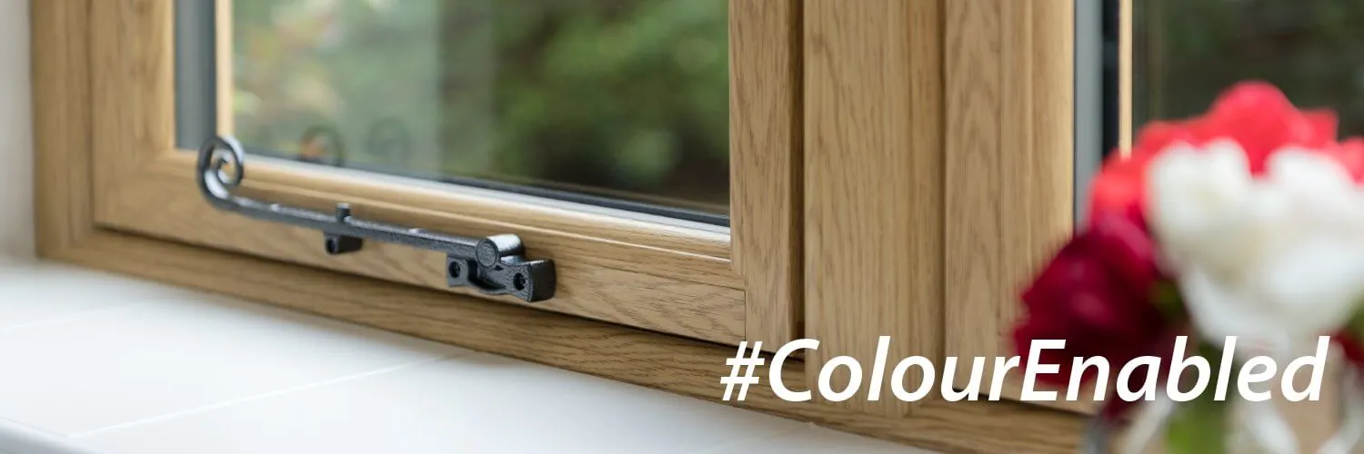 Deceuninck window colour and finish collection